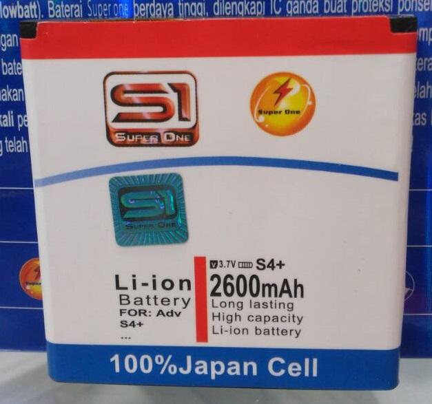 BATERAI S1 DOBEL POWER ADVAN S4+ 2600 MAH